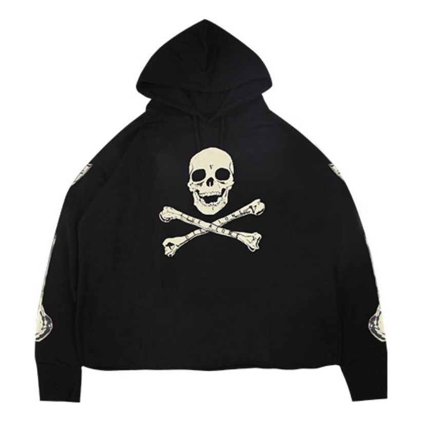 VLONE SKELETON- Skeleton Printing Back Large Logo Black HD-6