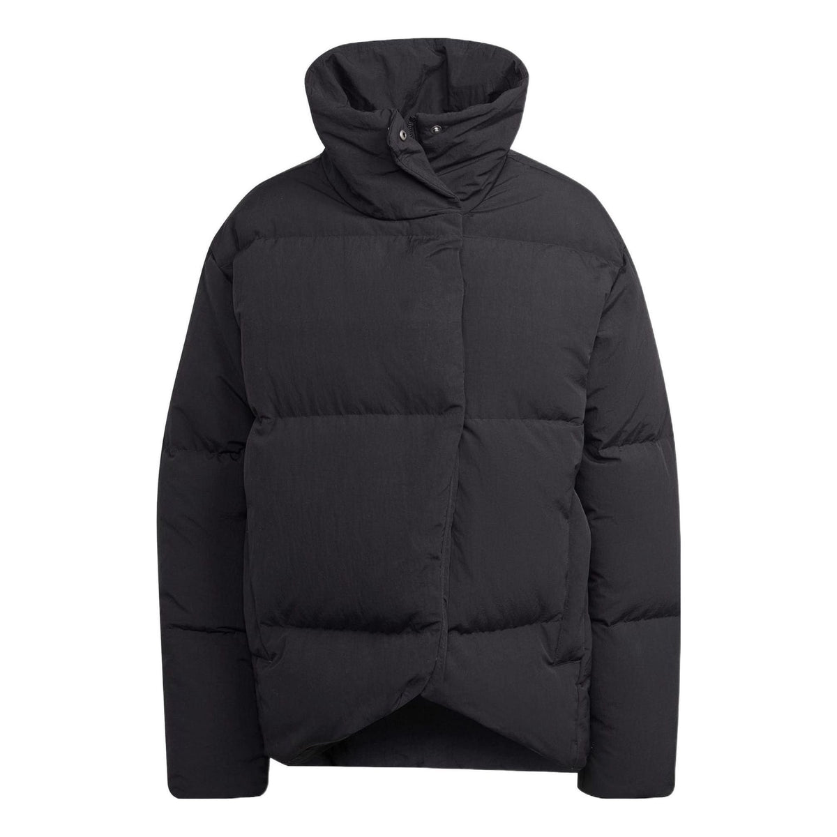 (WMNS) adidas Big Baffle Down Jacket Asia Sizing 'Black' HN9934