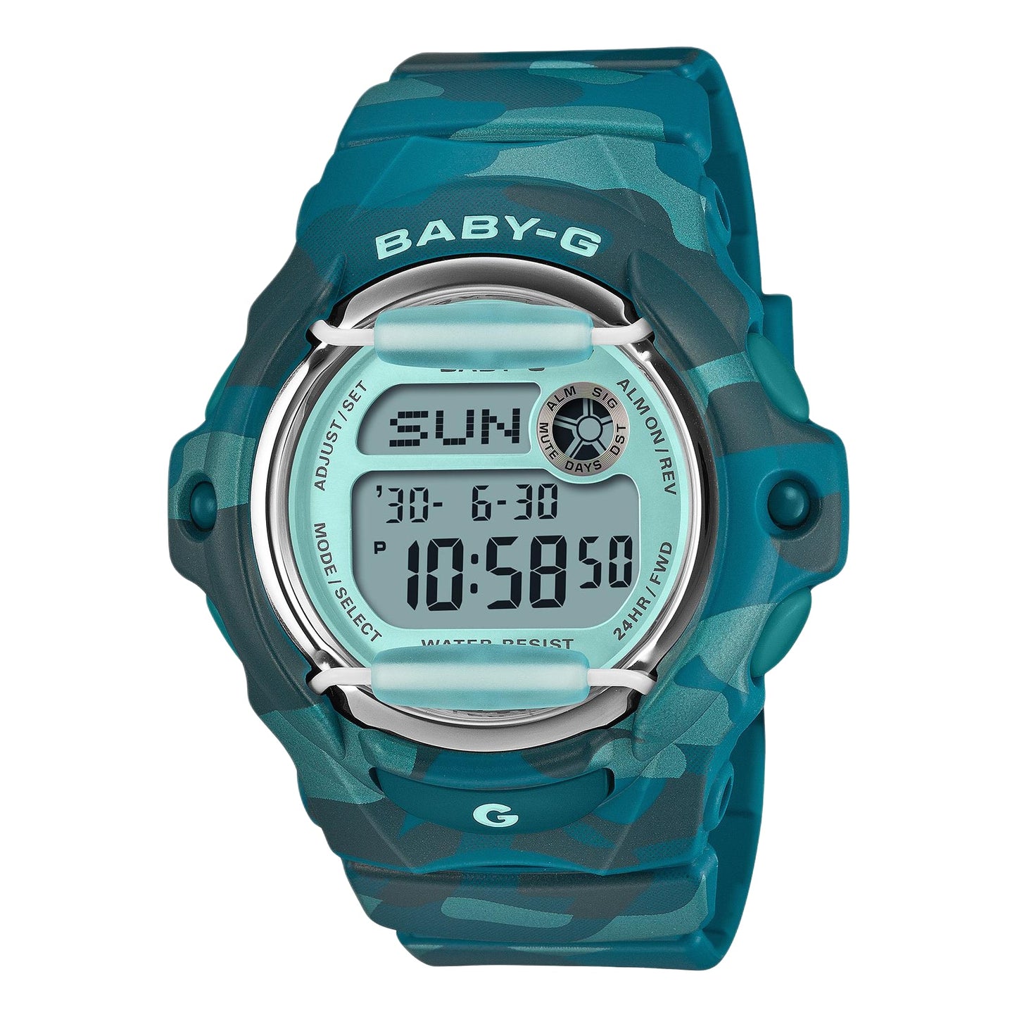 CASIO Baby-G BG-169 Series 'Green Camo' BG-169CM-2