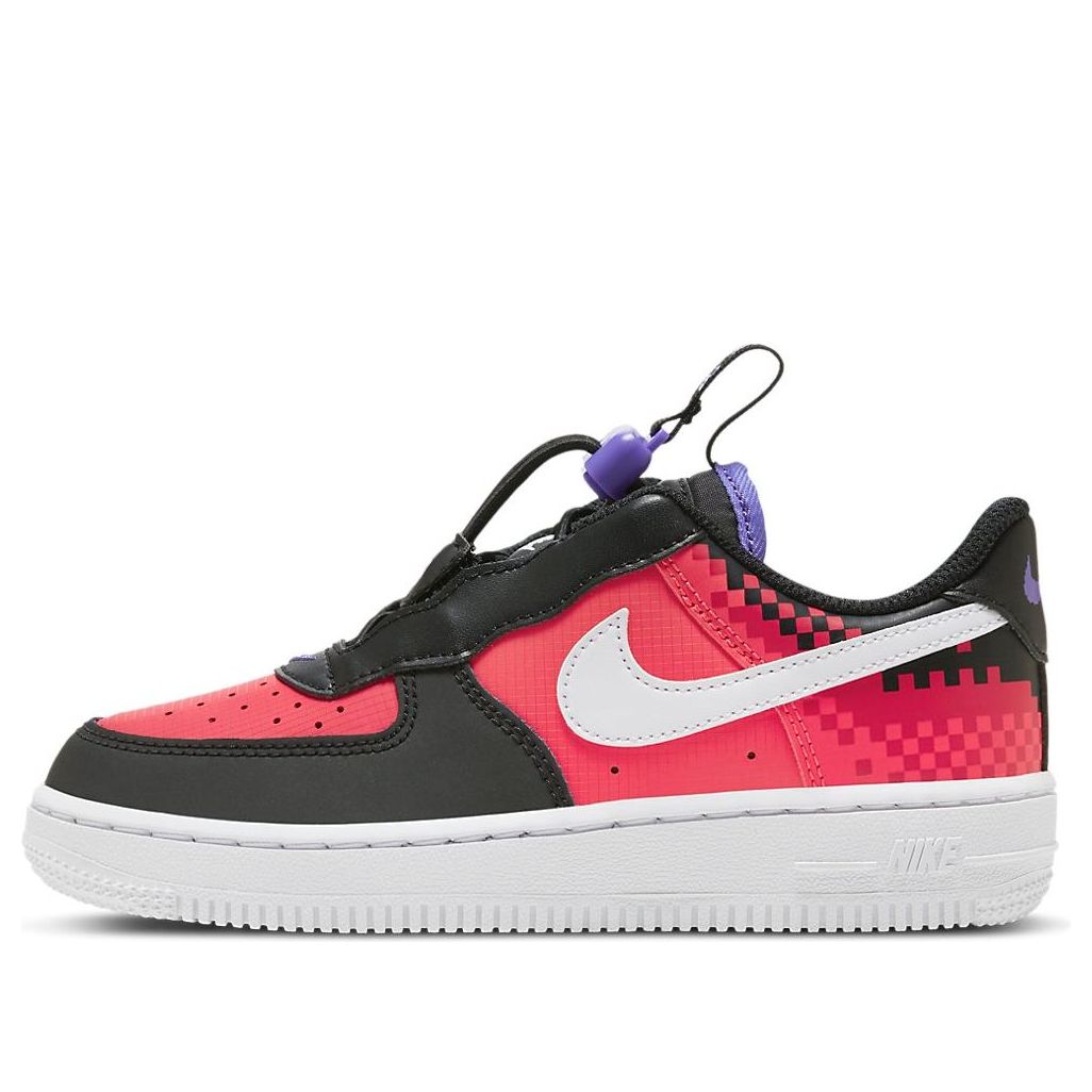 (PS) Nike Force 1 Toggle SE 'Black Red' DN3322-600