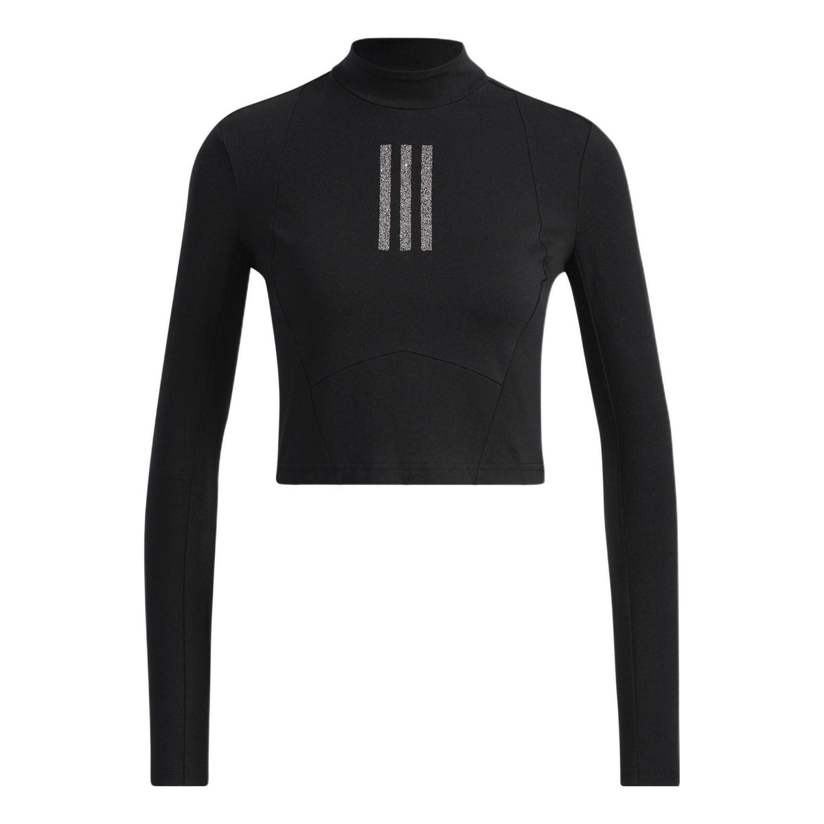 (WMNS) adidas Swarovski Long Sleeve T-Shirt Asia Sizing 'Black White' HB8568