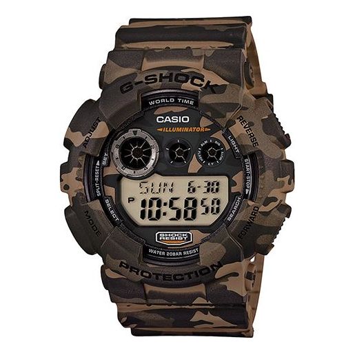 CASIO G-Shock Digital 'Brown' GD-120CM-5
