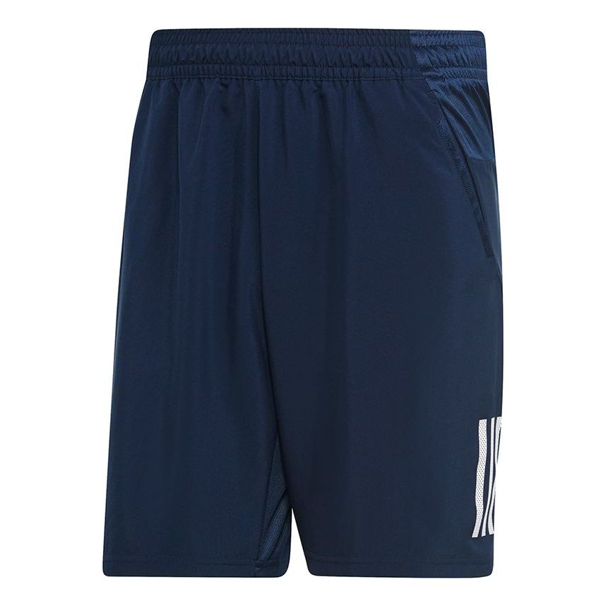 adidas Club 3str Short Tennis Ball Training Sports Short Pant Male Blue DU0875