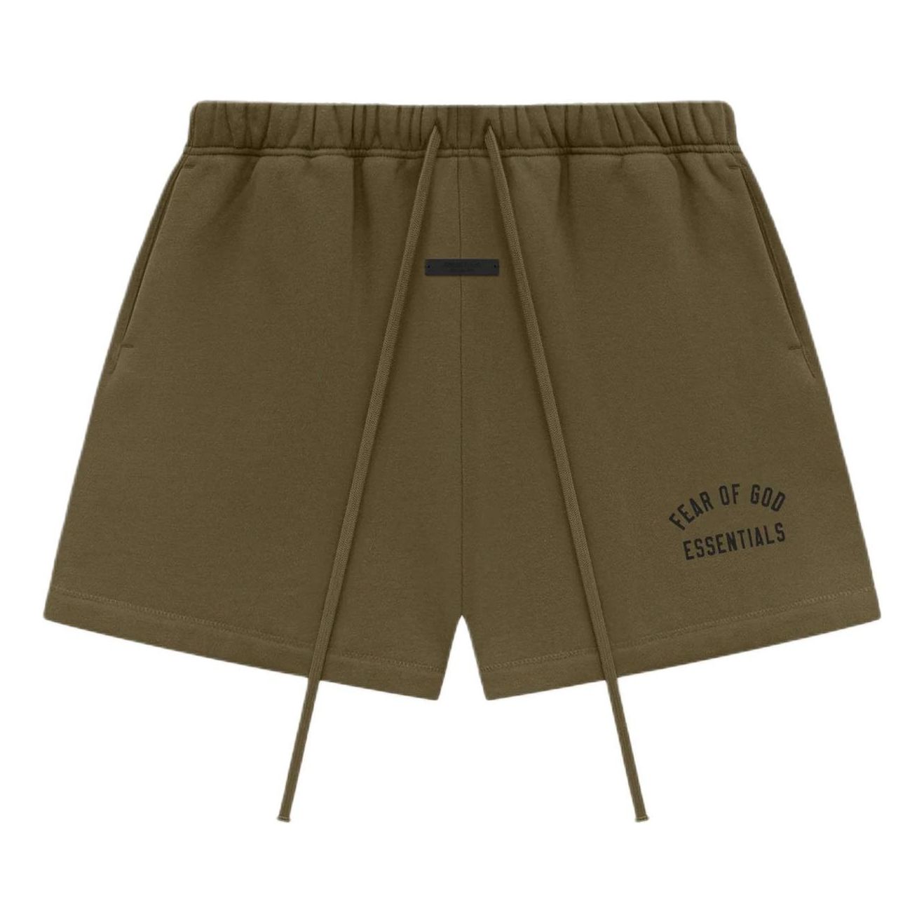 Fear of God Essentials Fleece Soccer Short 'Olive' 160BT242004F