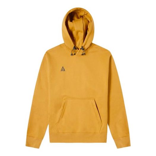 Nike x ACG Hoody Casual Sports Fleece Stay Warm Yellow BQ3453-790