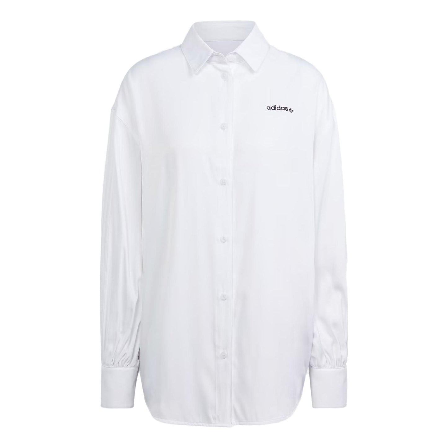 (WMNS) adidas 3-Stripes OS Long-sleeve Top 'White' IR9790