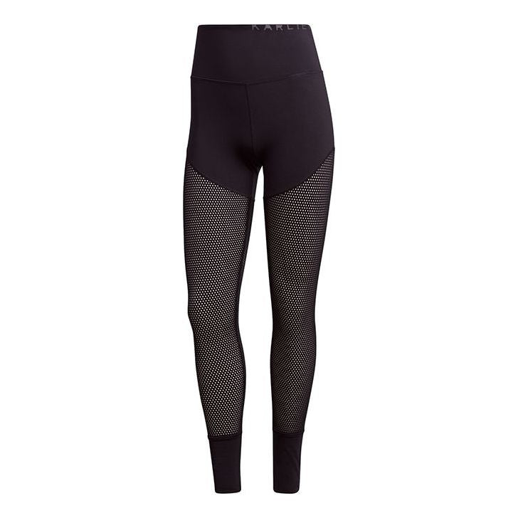 (WMNS) adidas Training High Waist Leggings Asia Sizing 'Black' GI8582