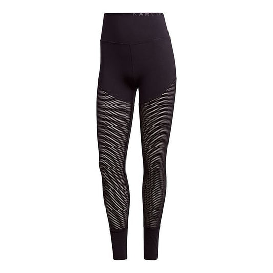(WMNS) adidas Training High Waist Leggings Asia Sizing 'Black' GI8582