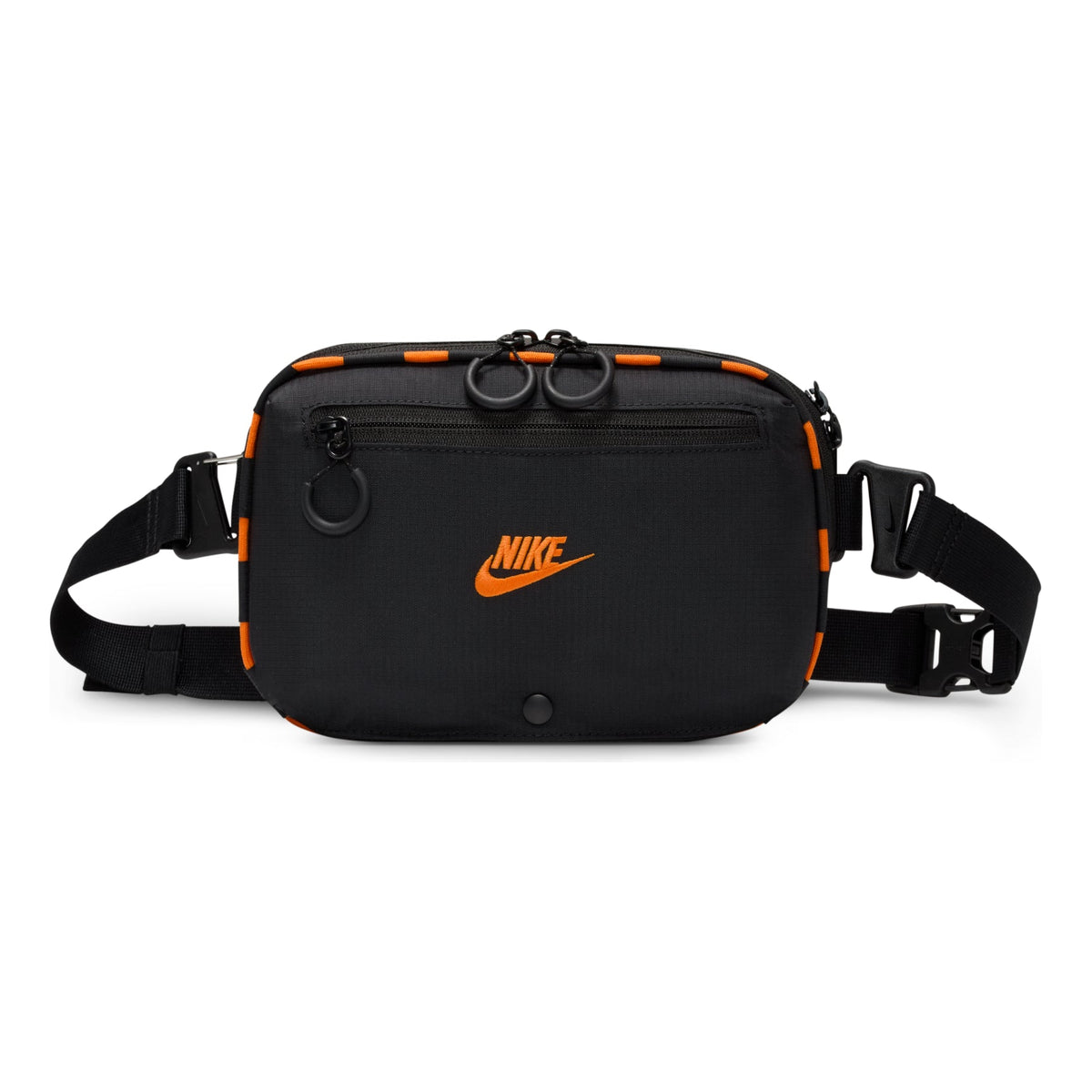 Nike 4L Hayward Patrol Crossbody Bag 'Black Safety Orange' HJ8229-010