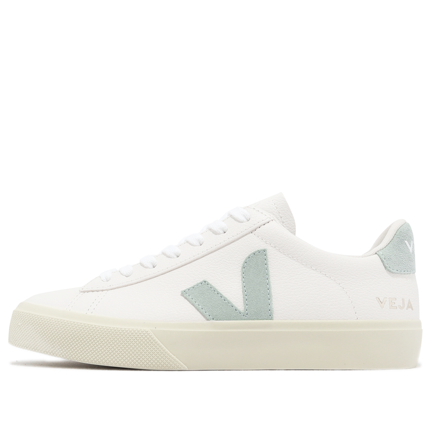 (WMNS) Veja Campo Chromefree Lace-Up Sneakers 'White Matcha' CP0502485
