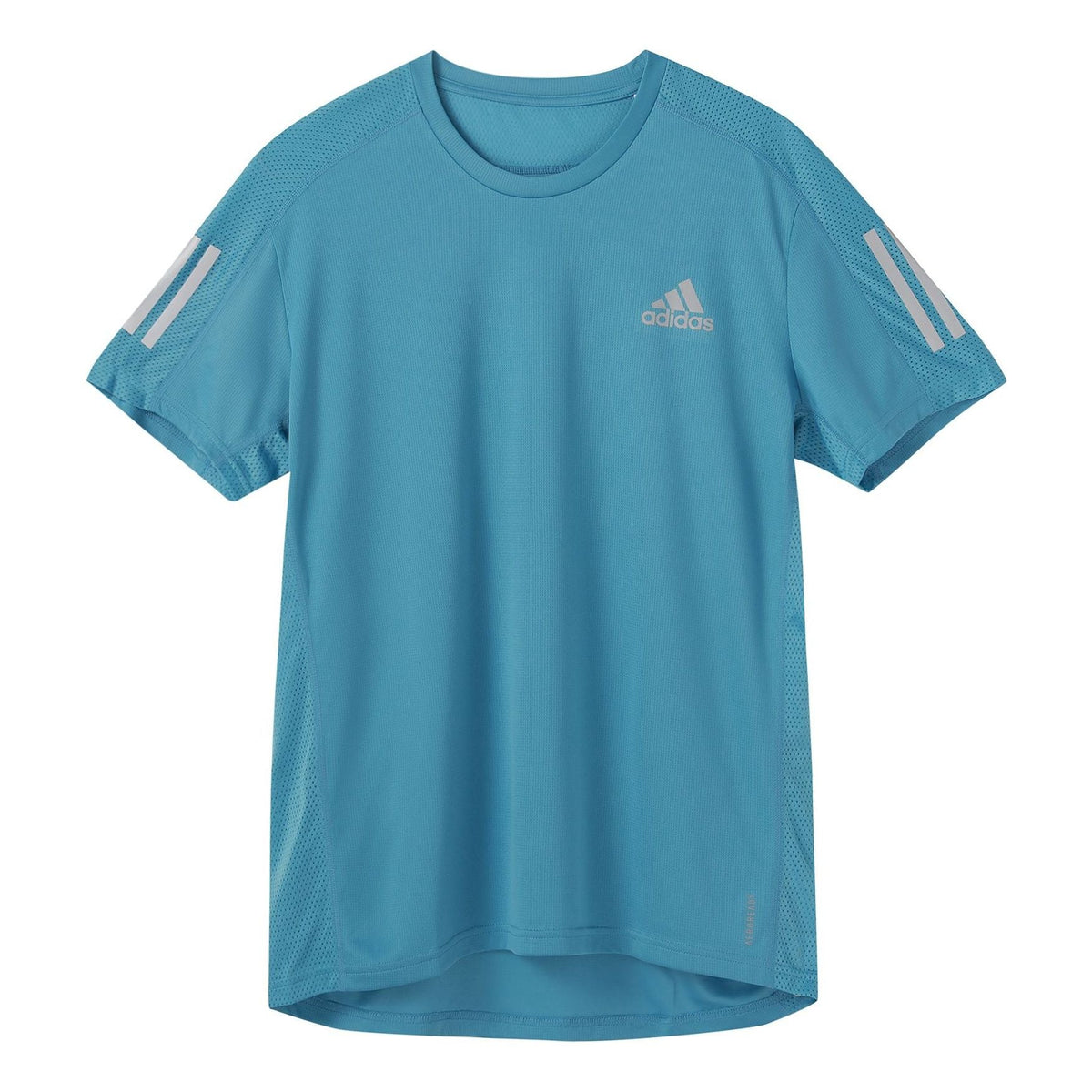 adidas Own the Run Tee Sports Training Quick Dry Short Sleeve Blue GJ9966