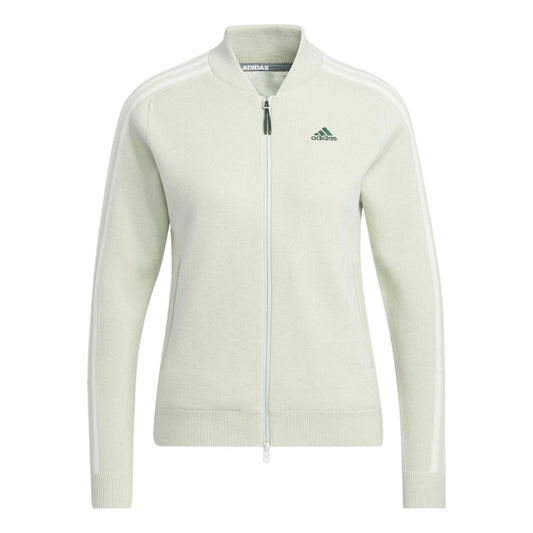 (WMNS) adidas WIND.RDY 3-Stripes Long Sleeve Sweater Asia Sizing 'Green' HG8248