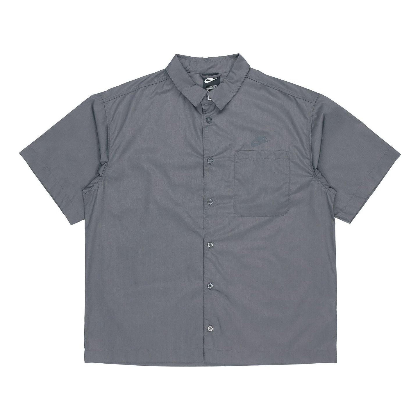 Nike Thin and light Loose Sports Short Sleeve Shirt Gray DM8686-060