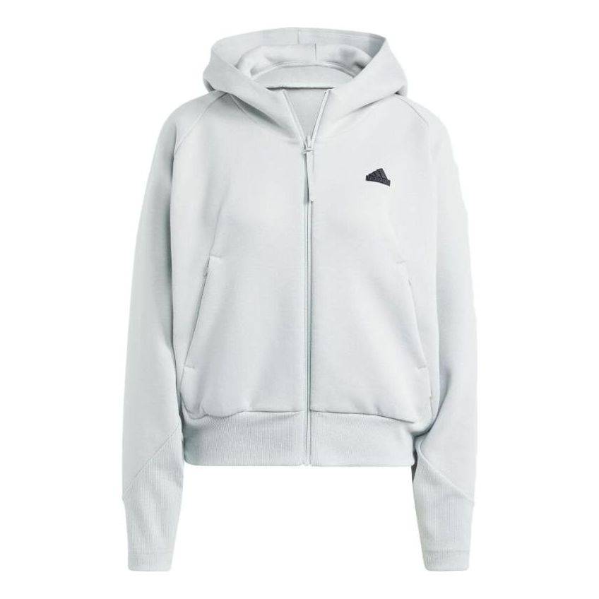 (WMNS) adidas Z.n.e. Full-zip Hoodie 'Grey' IN5134