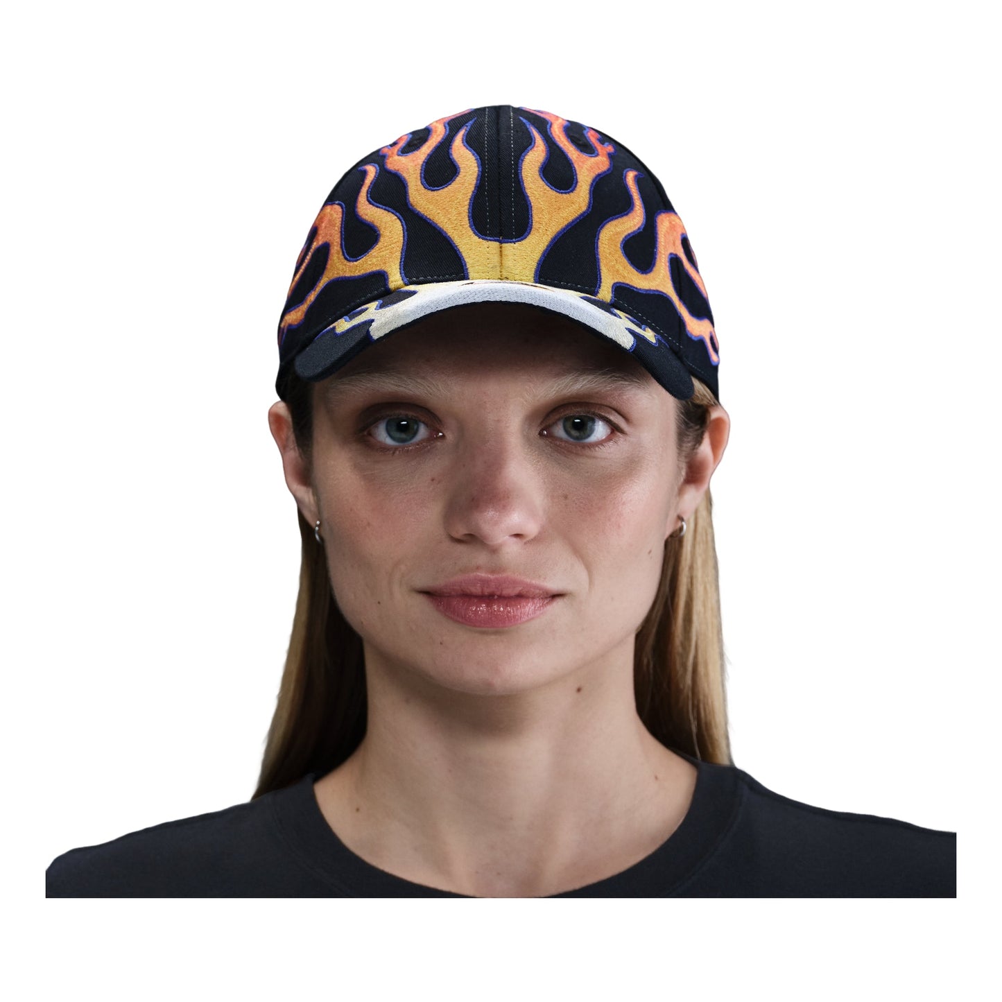 Nike Club Cap Structured OG Flame Cap 'Black Orange' HV6642-010