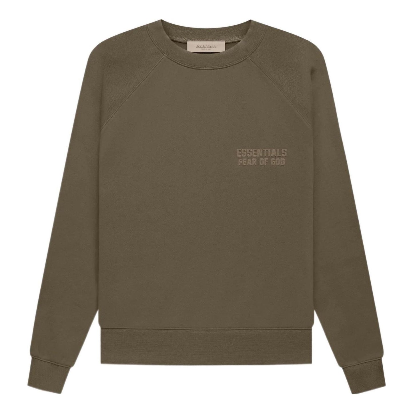 Fear of God Essentials FW22 Crewneck 'Wood' FOG-FW22-407
