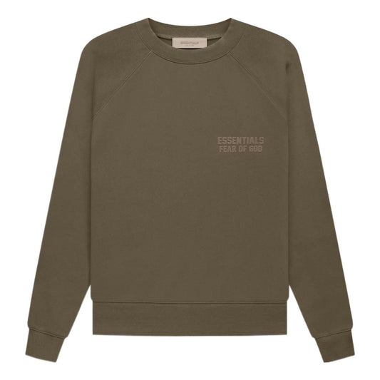 Fear of God Essentials FW22 Crewneck 'Wood' FOG-FW22-407