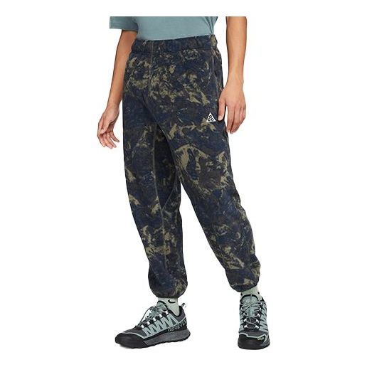 Men's Nike x ACG Therma-FIT ' Wolf Tree Printing Bundle Feet Sports Pants/Trousers/Joggers Flash Blue DN1300-437