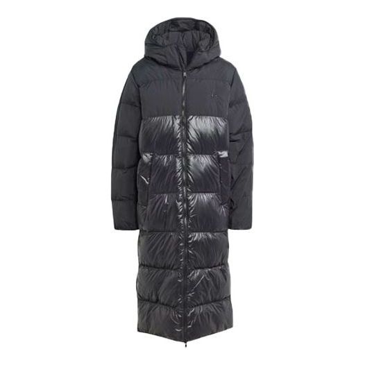 (WMNS) adidas originals Regen Long Down Jacket 'Black' II8487