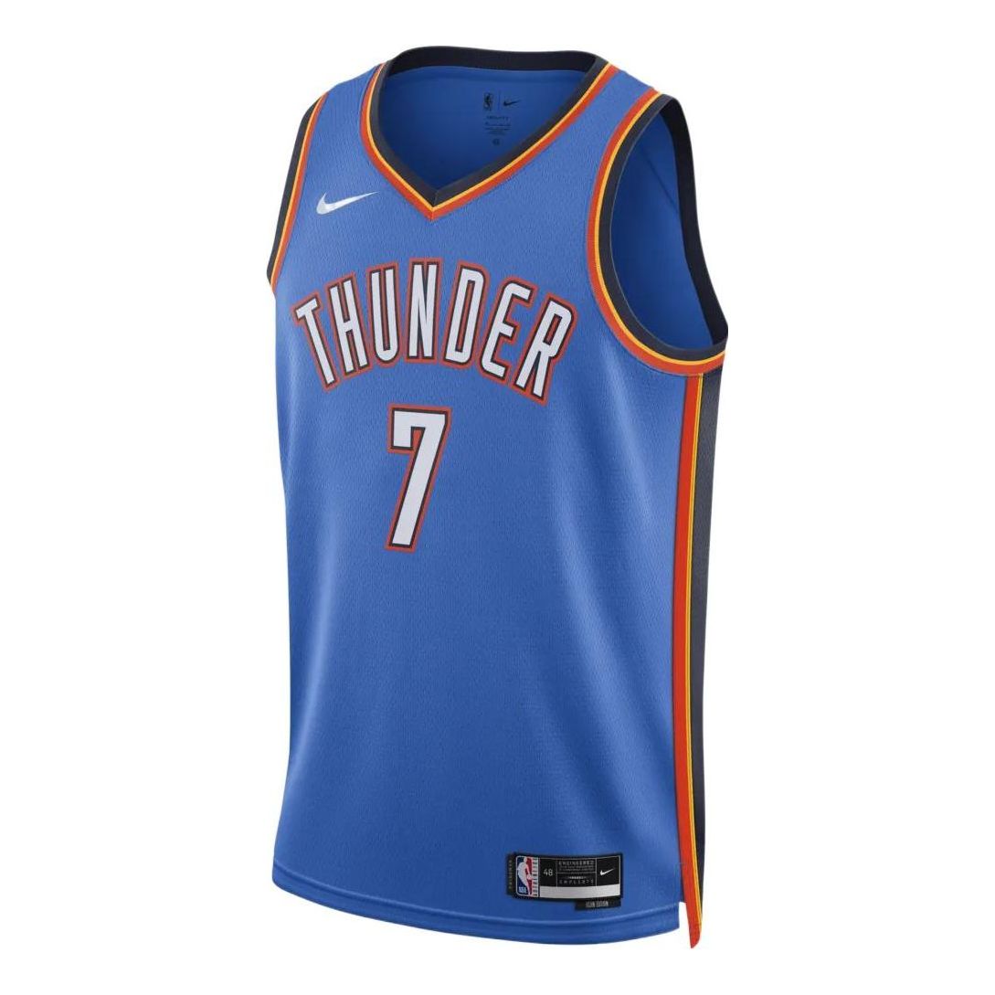 Nike Dri-FIT NBA Chet Holmgren Oklahoma City Thunder Icon Edition Swingman Jersey 'Signal Blue' DN2016-406