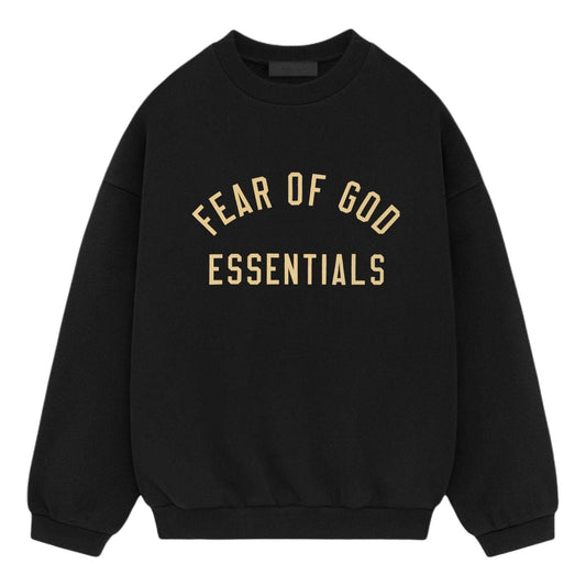 Fear of God Essentials Fleece II Crewneck 'Black' 192BT246268F
