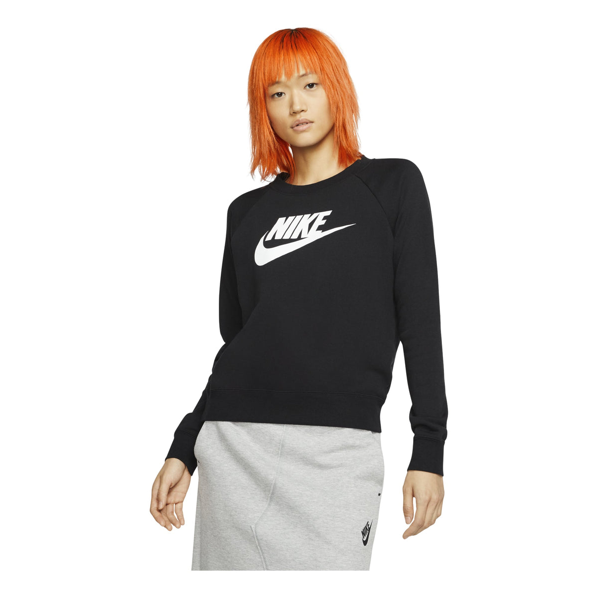 (WMNS) Nike Sportswear Knit Round Neck Black BV4113-010