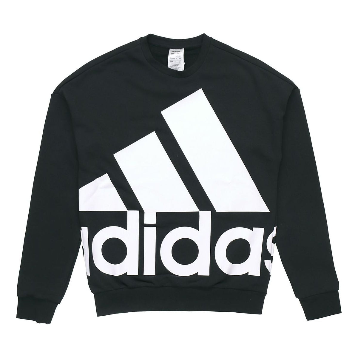 adidas M FAV BL SWT Round Neck Athleisure Casual Sports Pullover Black GK0617