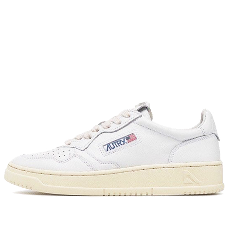 (WMNS) Autry Medalist Low Leather 'White' AULW-LL15