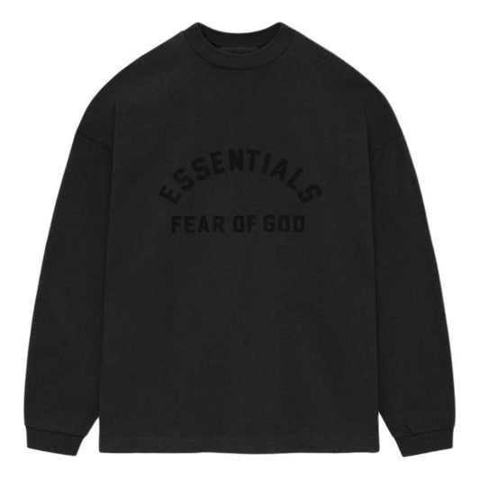 Fear of God Essentials Heavy Long-Sleeve T-shirt 'Black' 125SU242010F