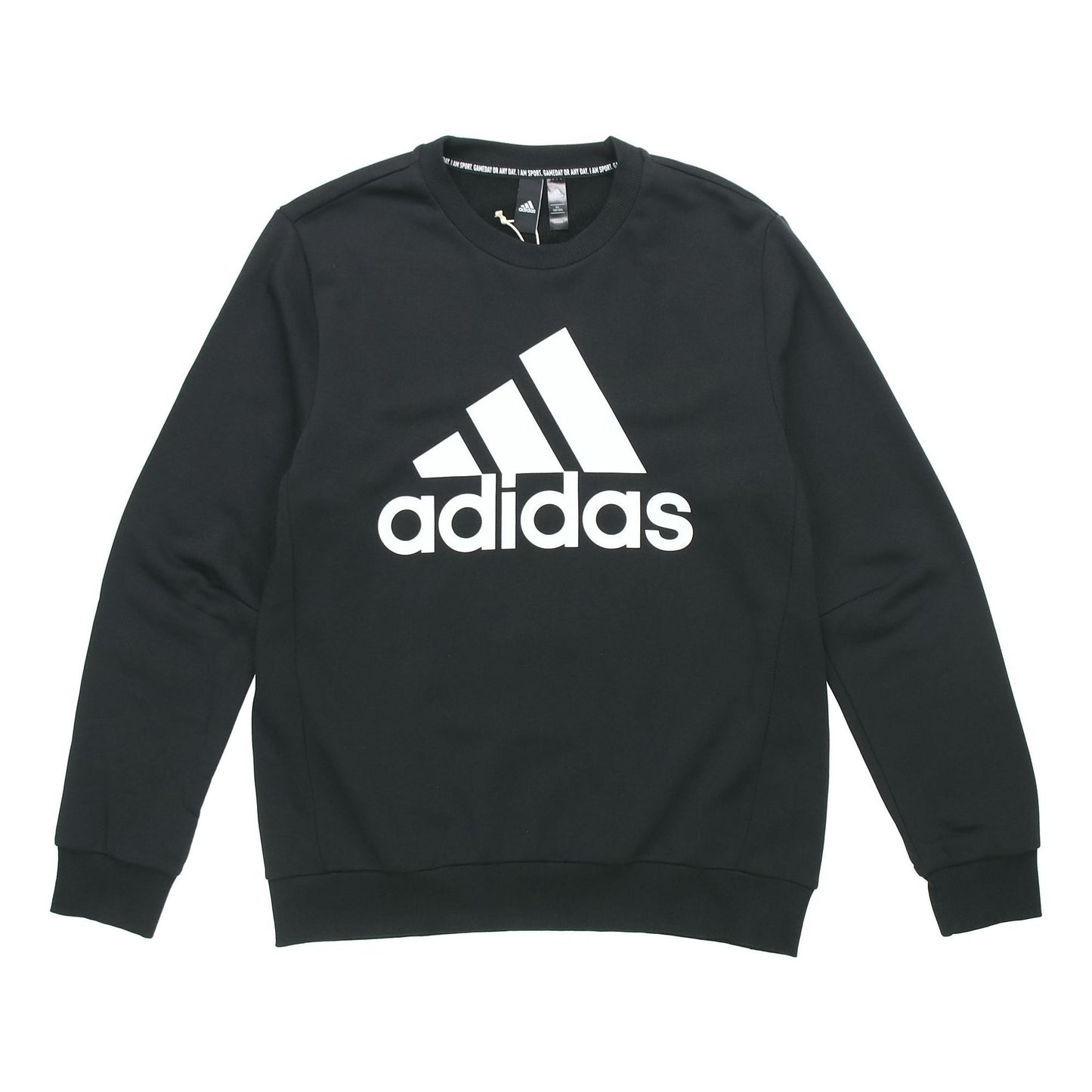 adidas MH BOS CREW FT Round Neck Pullover Black DT9941