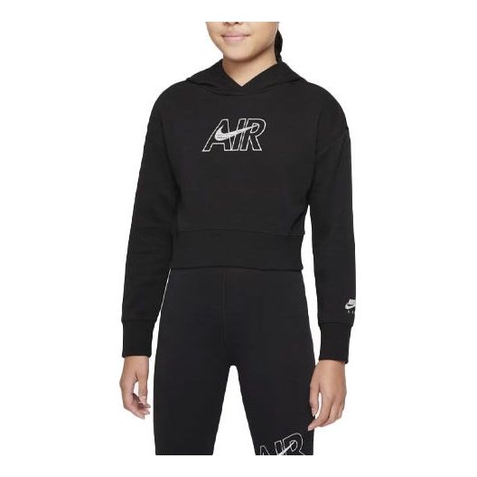 (GS) G Nike Sportswear Air FT CROP Black DM8372-010