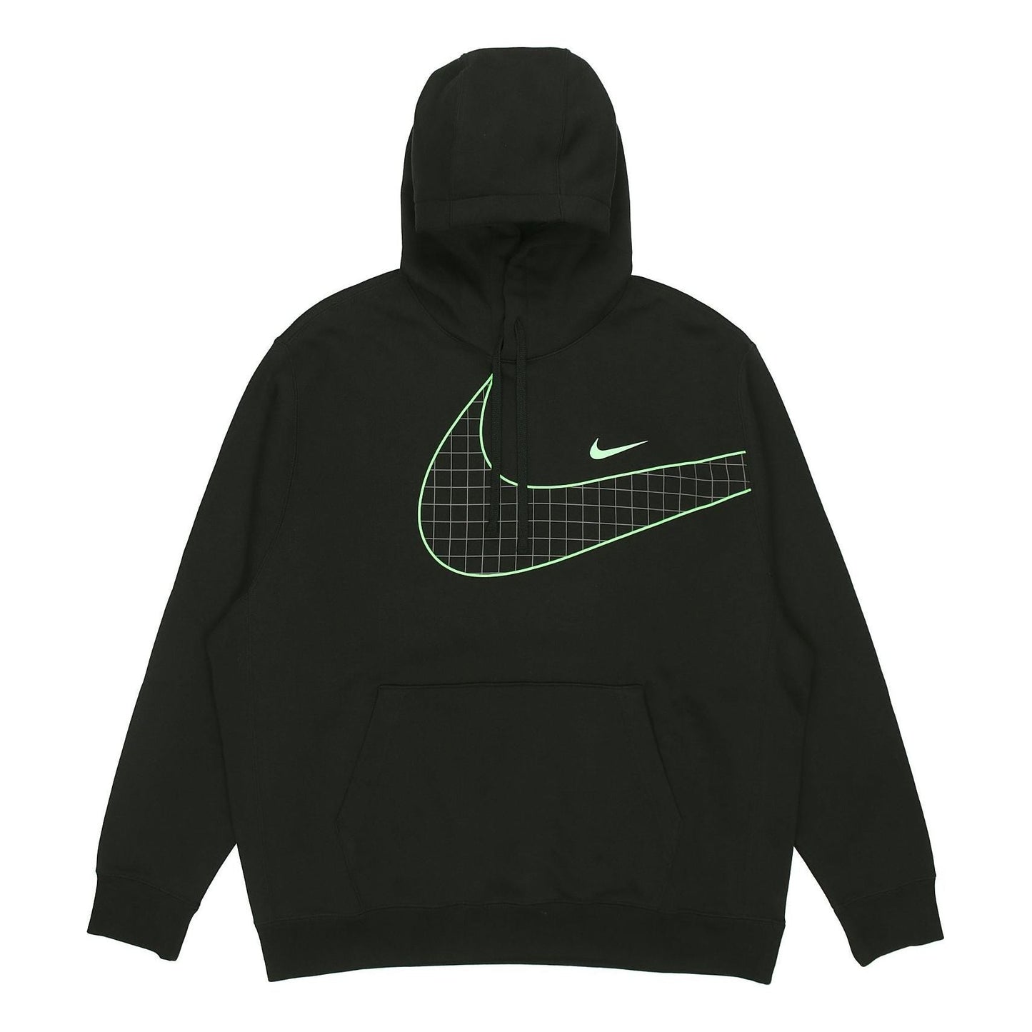 Men's Nike Large Logo Printing Sports Knit Black DO6936-010