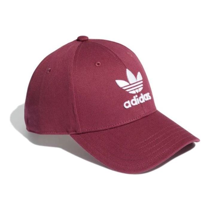 adidas Trefoil Baseball Cap 'Burgundy' H35555
