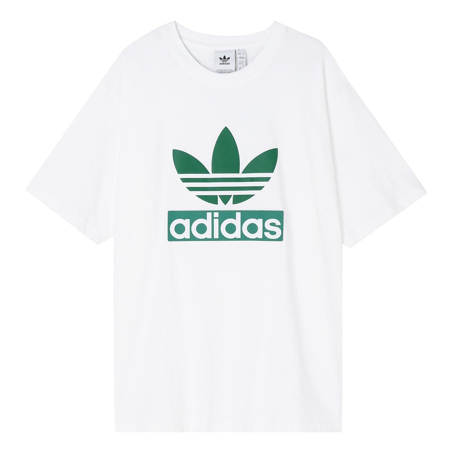 adidas originals Logo Round Neck Short Sleeve Tee For Men White H09346