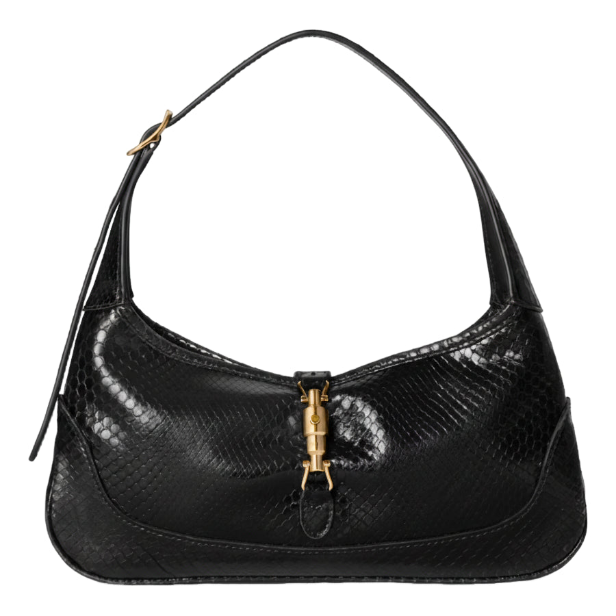 (WMNS) Gucci Jackie Slim Medium Shoulder Bag 'Black' 863137-EABKH-1000