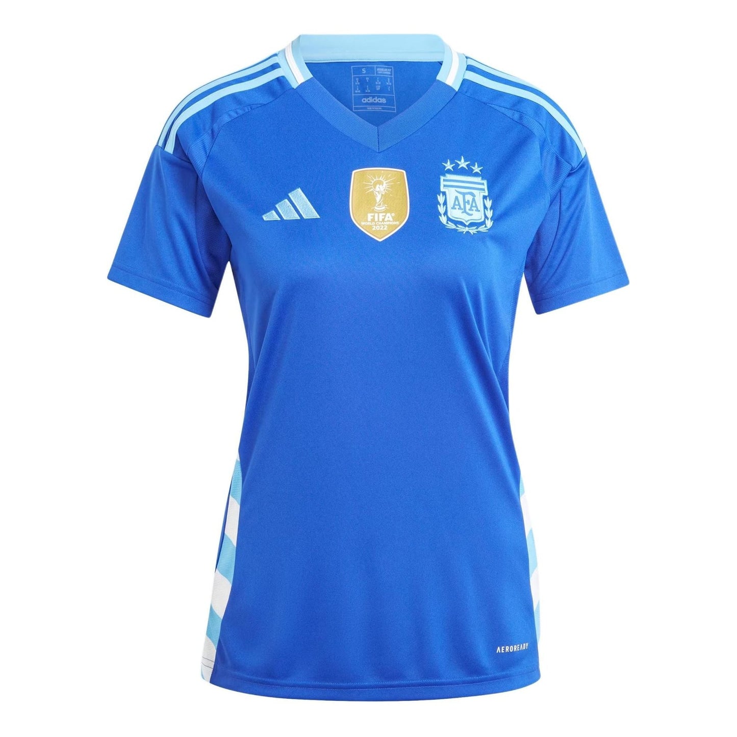 (WMNS) adidas Argentina 24 Away Soccer Asia Sizing 'Lucid Blue' IP8394