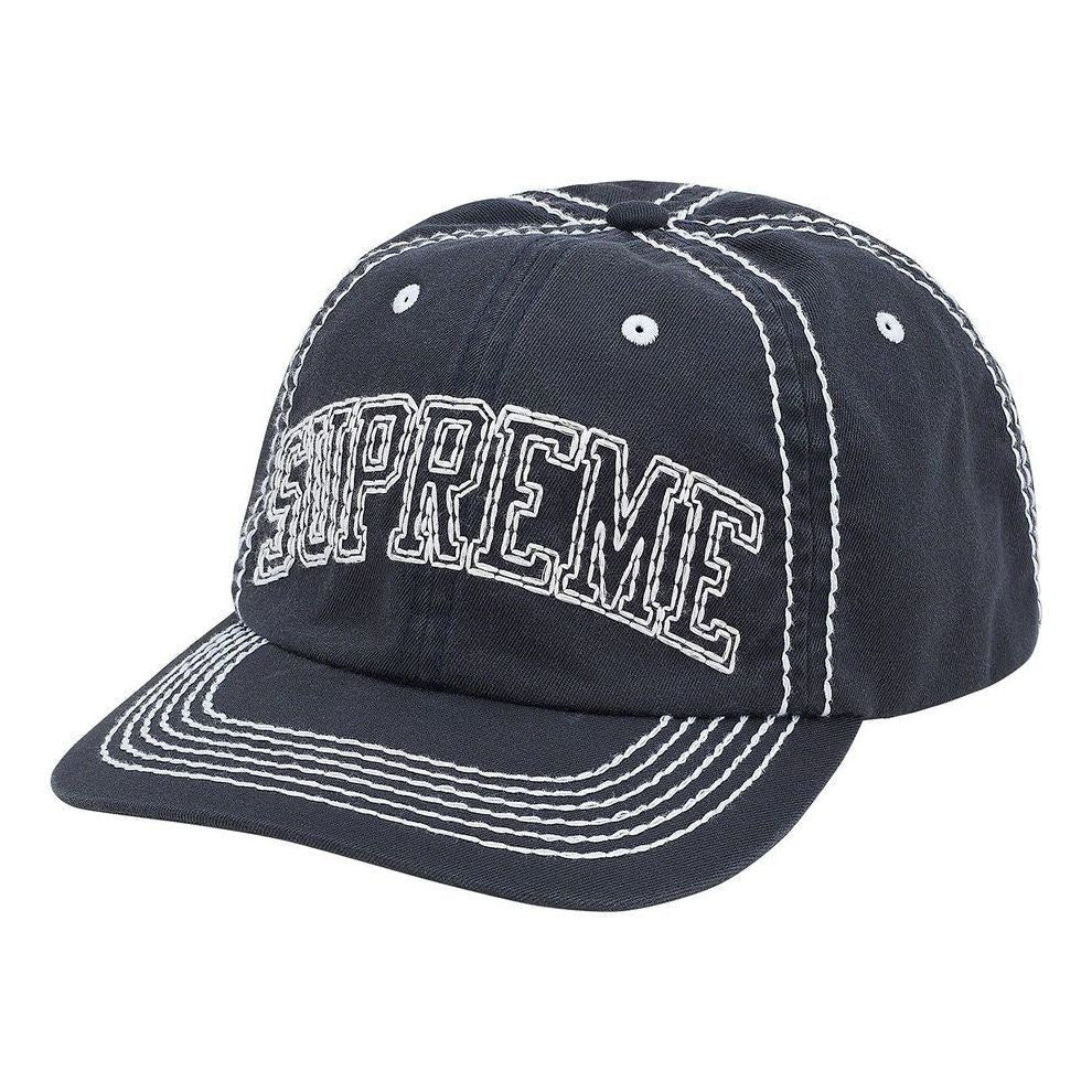 Supreme Big Stitch 6-Panel 'Navy White' SUP-FW20-128