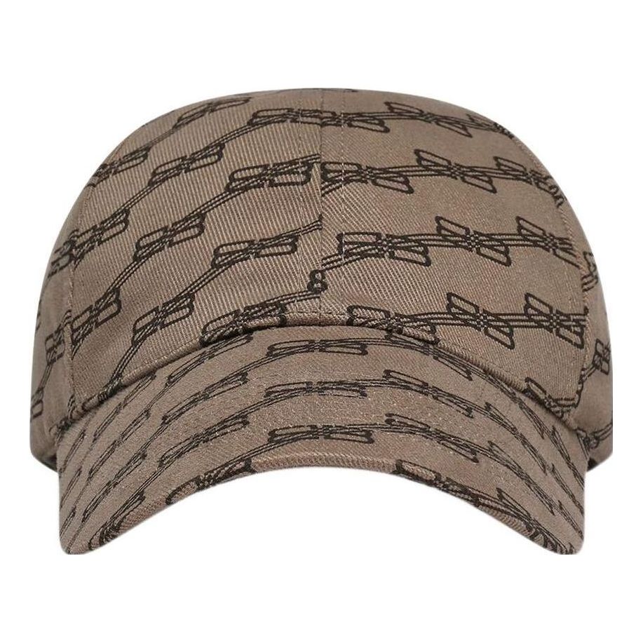 Balenciaga BB Monogram Cap 'Beige Brown' 704104410B29764