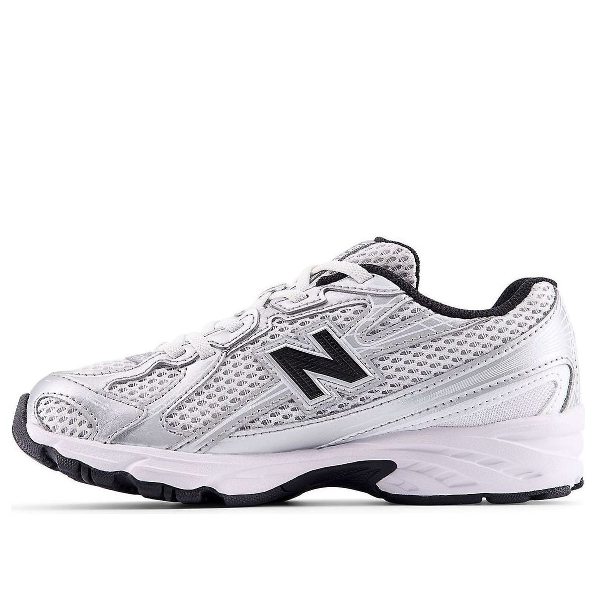 (PS) New Balance 740 Bungee Lace 'Grey Black' PZ740NW