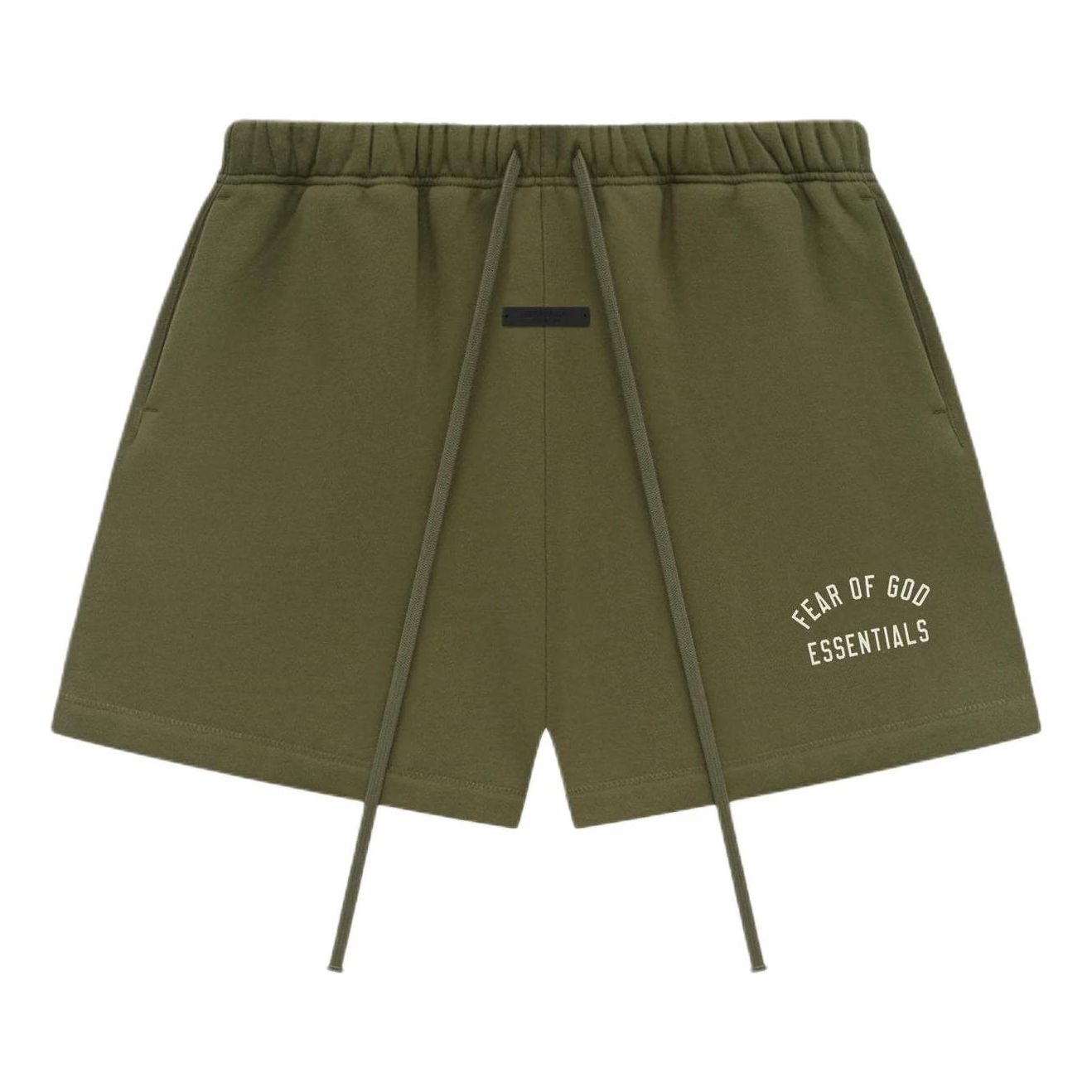 Fear of God Essentials Fleece Soccer Short 'Military' 160BT242005F
