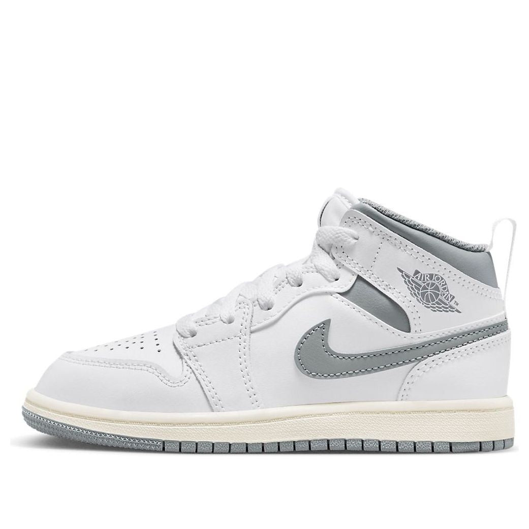 (PS) Air Jordan 1 Mid 'Neutral Grey' 640734-135