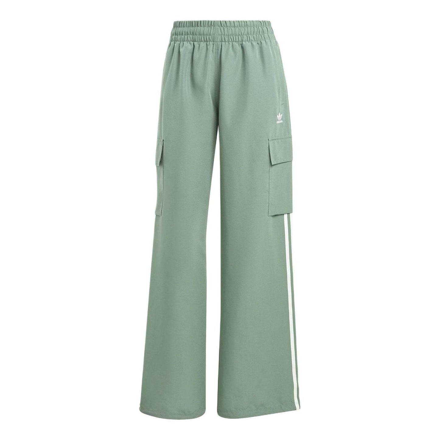 (WMNS) adidas Originals Adicolor Cargo Pants Asia Sizing 'Trace Green' IZ0716