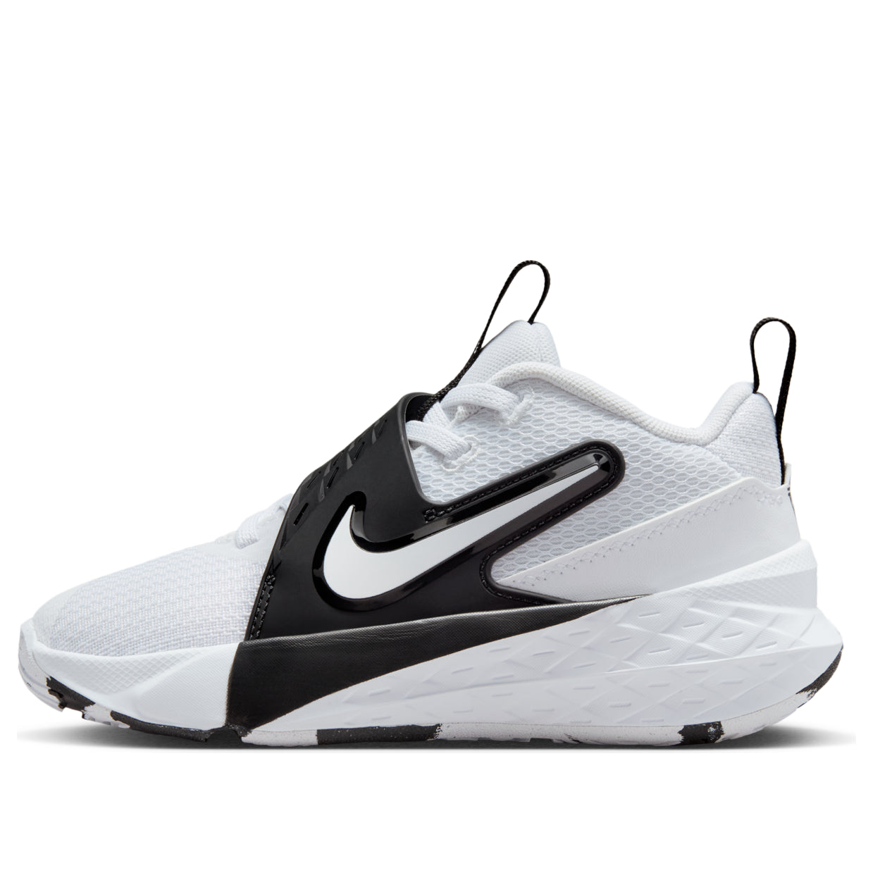 (PS) Nike Team Hustle D 12 'White Black' HF6280-101