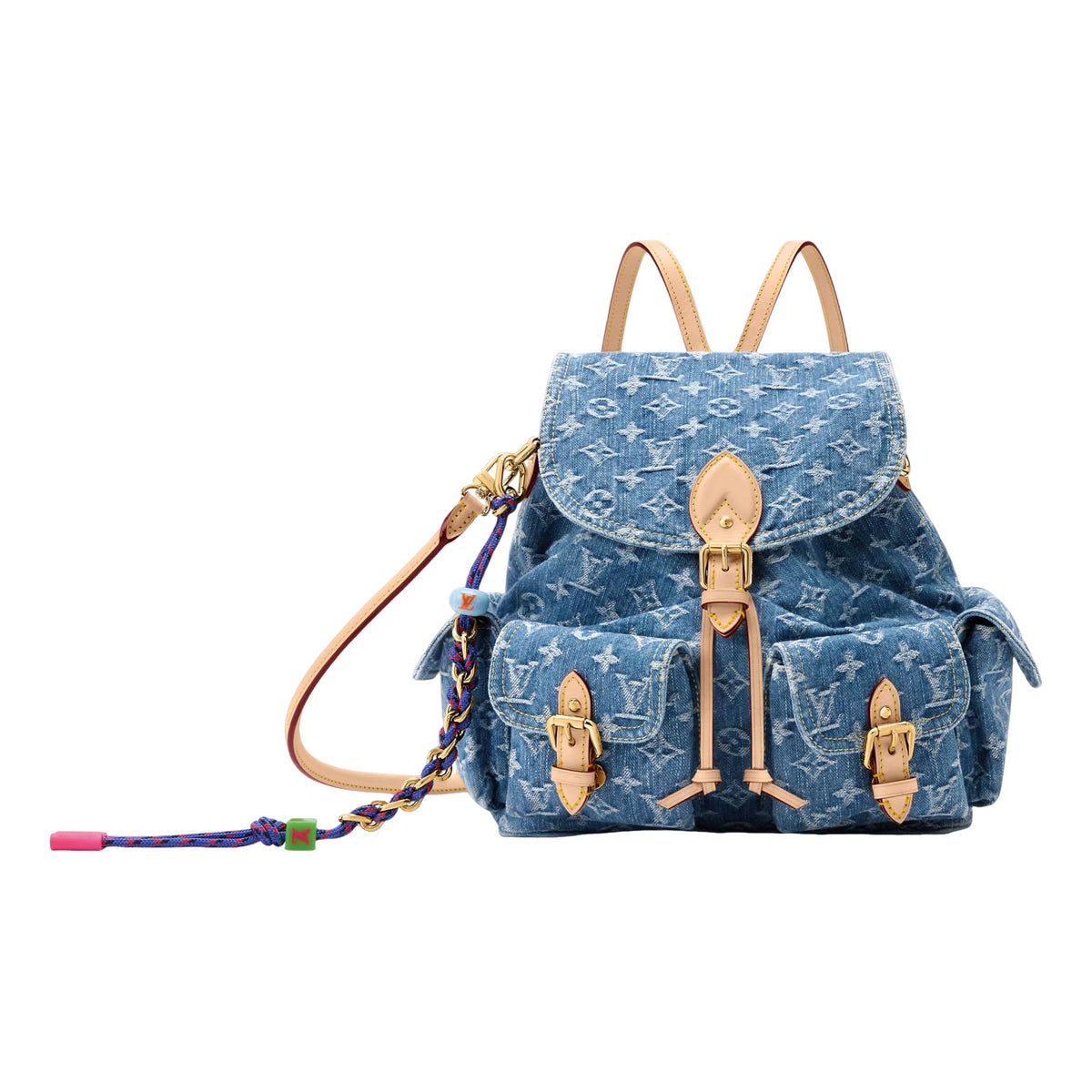 (WMNS) LOUIS VUITTON Montsouris Cargo Backpack 'Blue' M27330