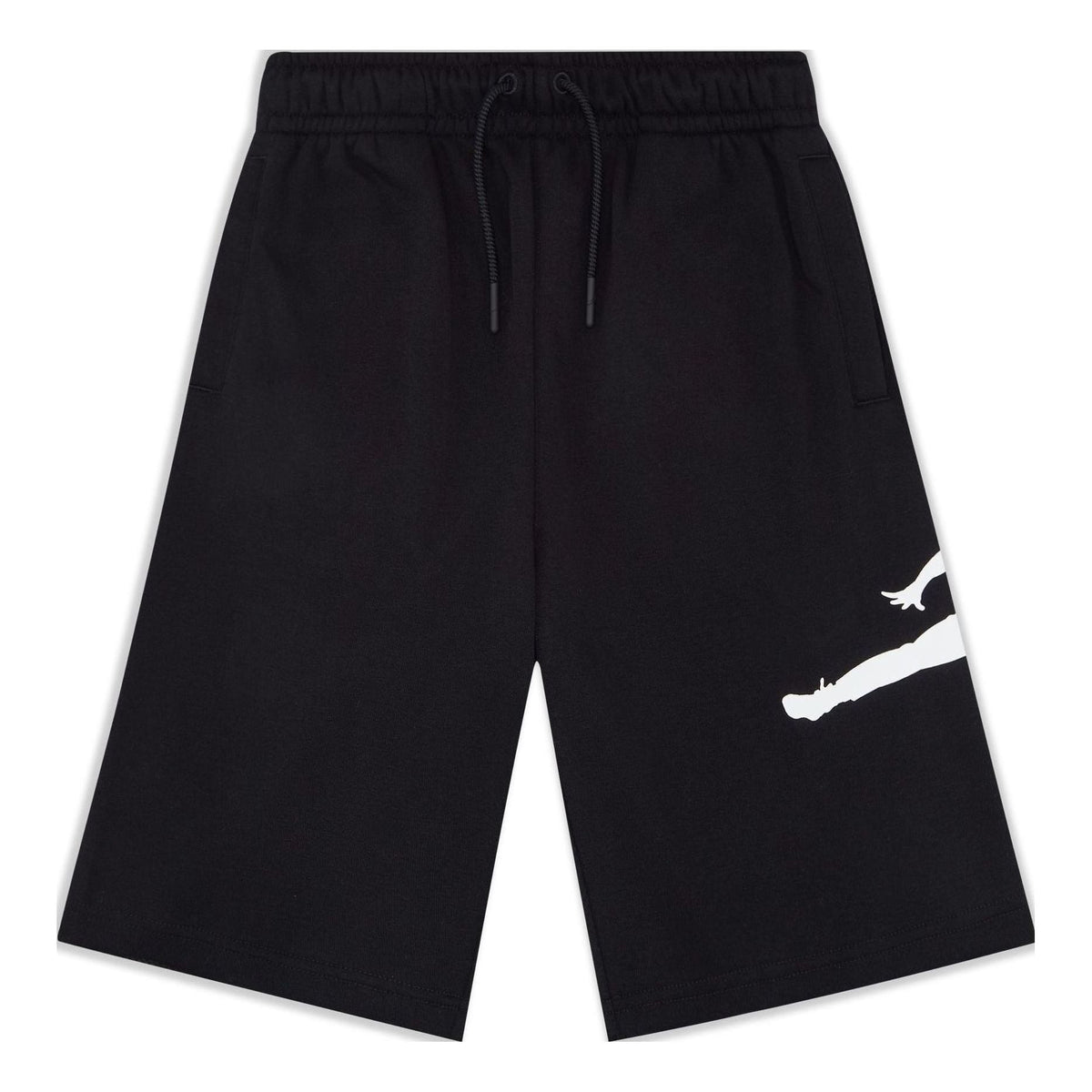 (GS) Air Jordan Fleece Active Shorts 'Black White' HA7453-010
