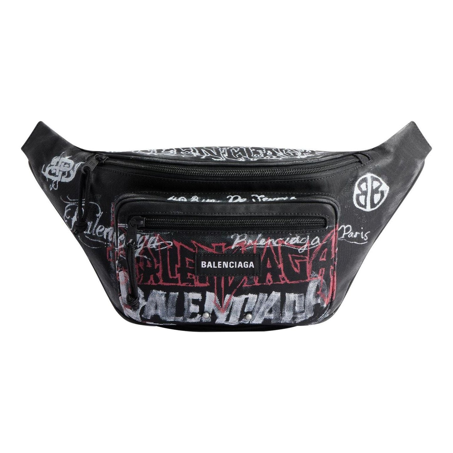 Balenciaga Explorer Beltpack Diy Metal Allover 'Black' 4823892AAX71000