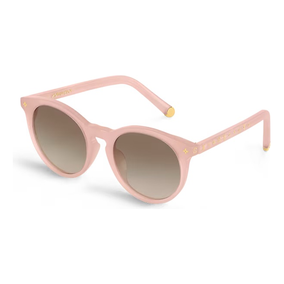 (WMNS) LOUIS VUITTON My Monogram Light Round Sunglasses 'Milky Pink Brown' Z2149E