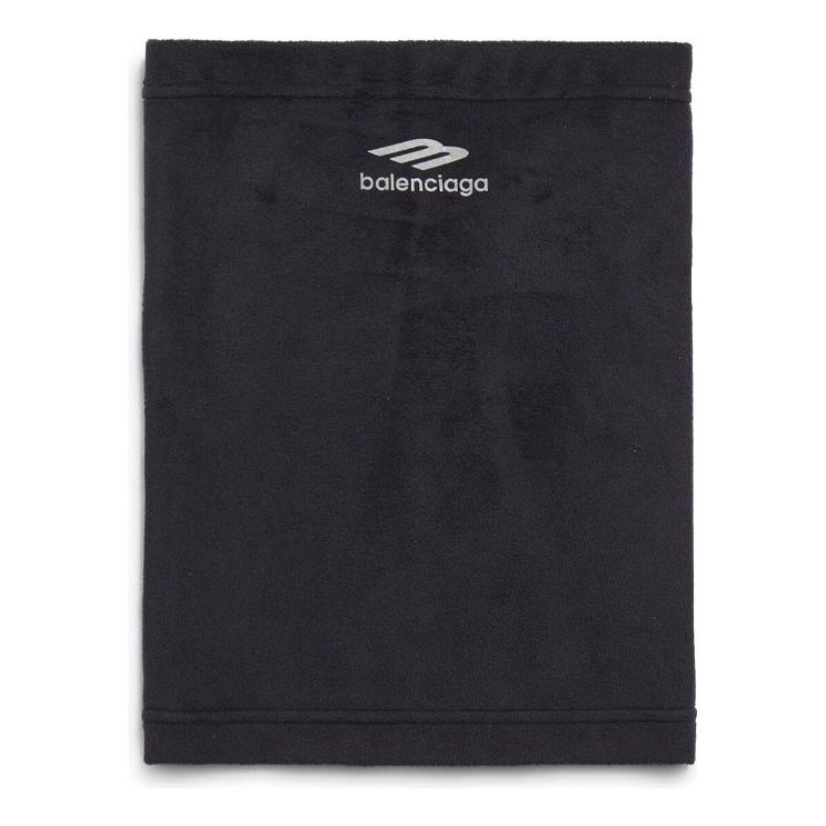 Balenciaga 3b Sports Icon Neck Scarf 'Black' 7730584D8B91000