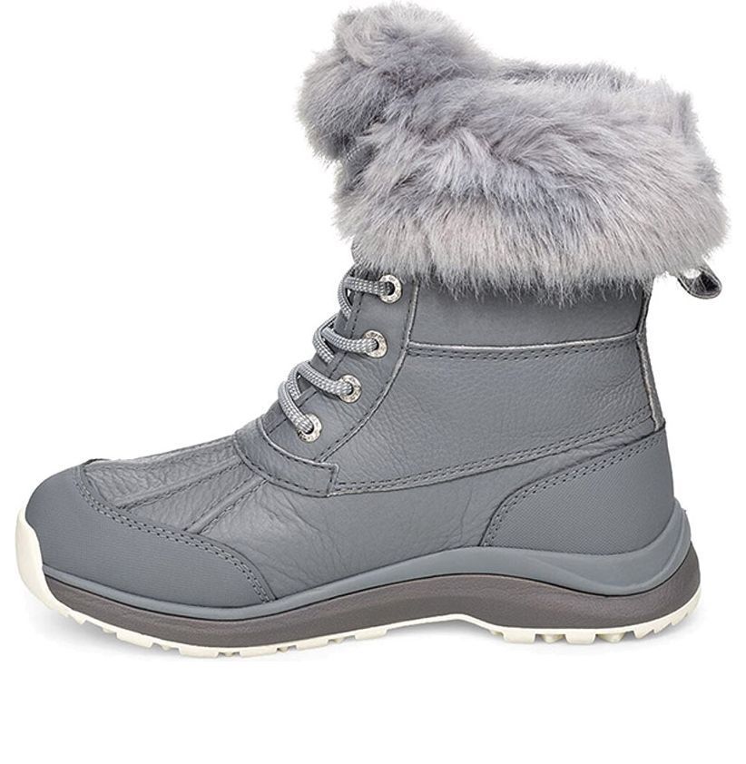 (WMNS) UGG Adirondack Boot III Fluff Fleece Lined Blue Gray 1103849-GYS