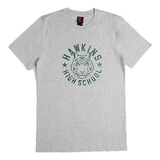 Nike x Stranger Things Tee Crossover Short Sleeve US Edition Gray CK2342-063